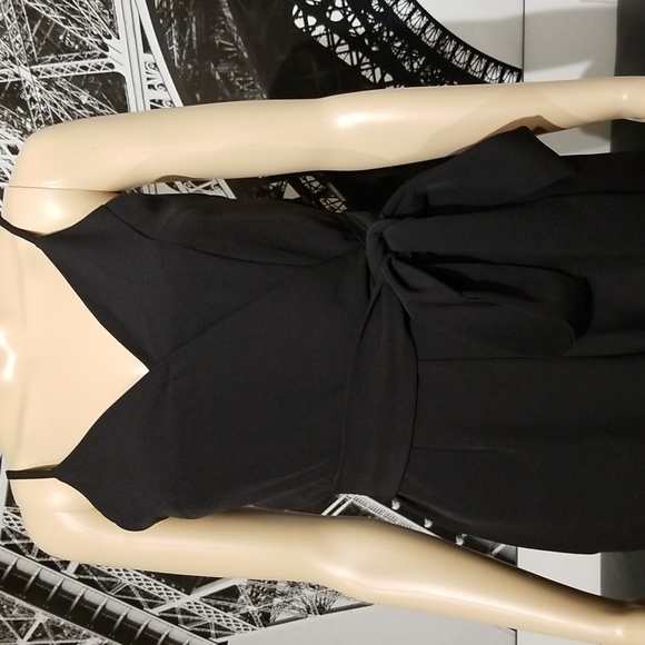 Asos Spaghetti Strap Jumpsuit / Sz 2 / Black - Picture 3 of 17